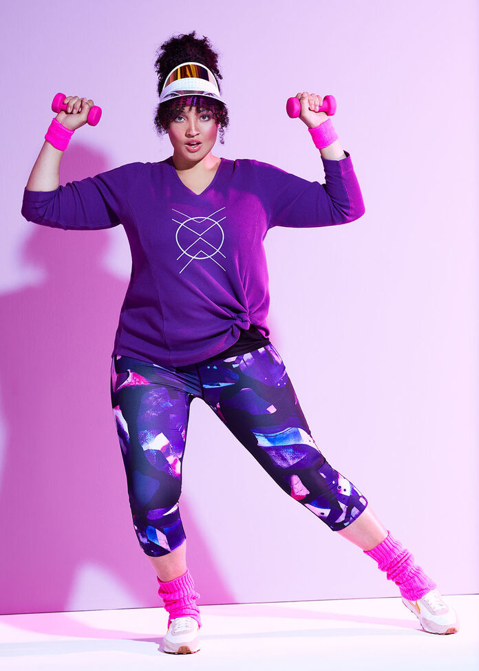 Shine Bright Crop Legging, , hi-res