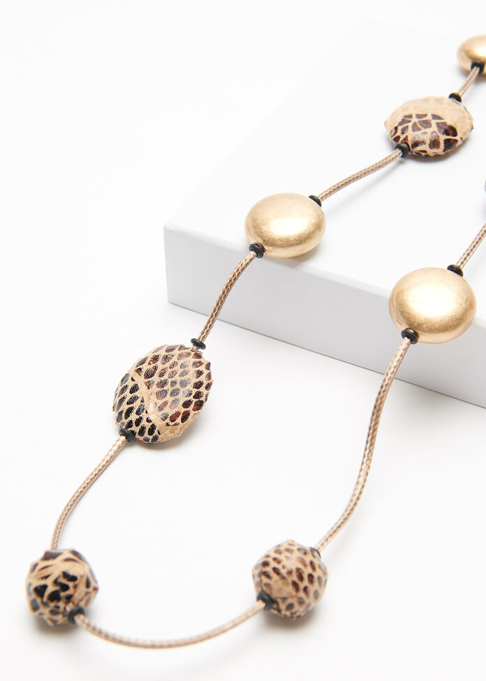 Serpenti Beaded Necklace, , hi-res