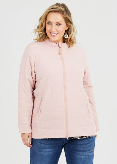 Plus Size Escape Now Puffer Jacket