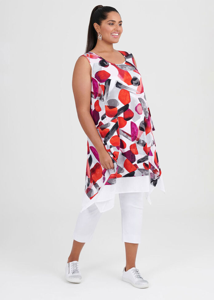 Eden Viscose Tunic, , hi-res