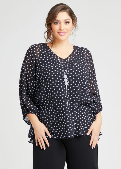 Plus Size Audrey Floral Top