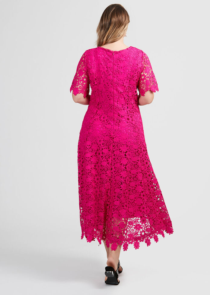 Guipure Lace Dress, , hi-res