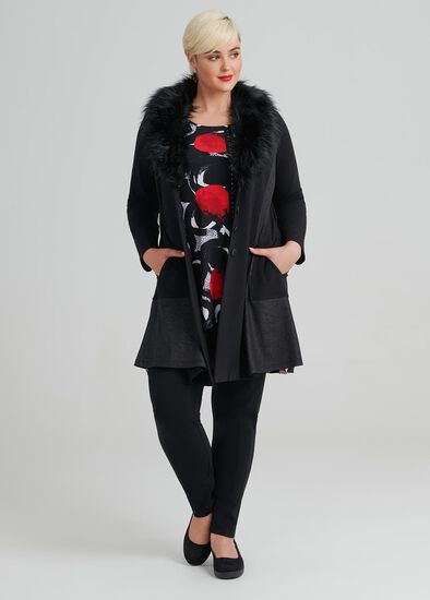 Plus Size Windsor Ponti Jacket