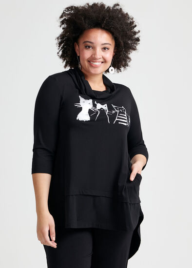 Plus Size Kitty Galore Tunic