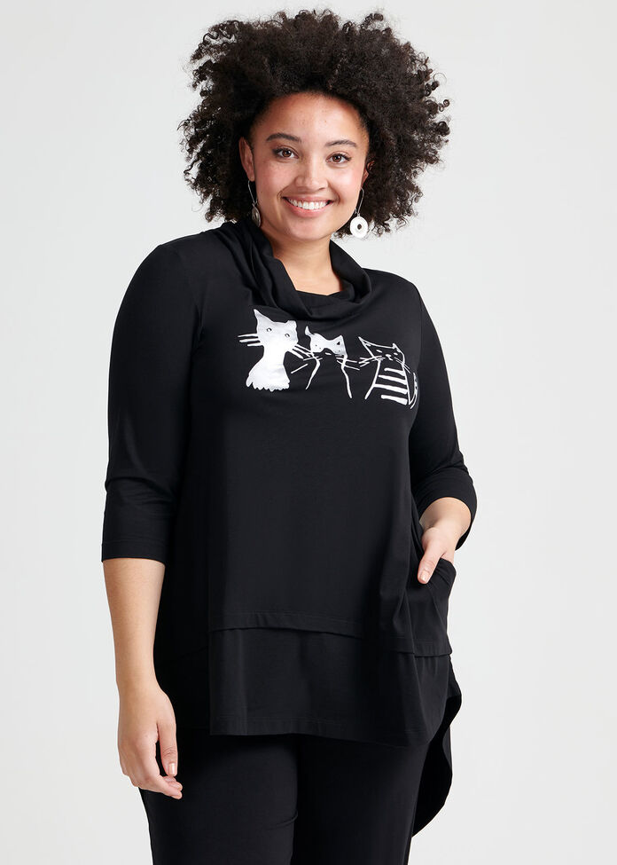 Kitty Galore Tunic, , hi-res