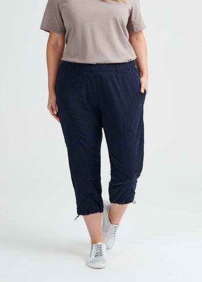 Plus Size Panama Crop Pant