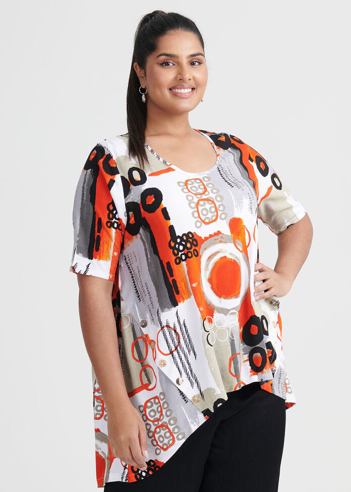 Sonoran Viscose Tunic, , hi-res