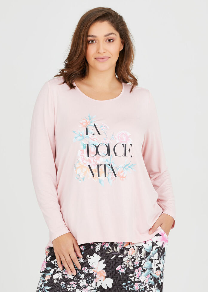 Bamboo Dolce Vita Pj Top, , hi-res