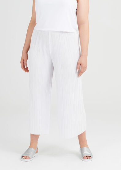 Pretty Pleat Crop Pant