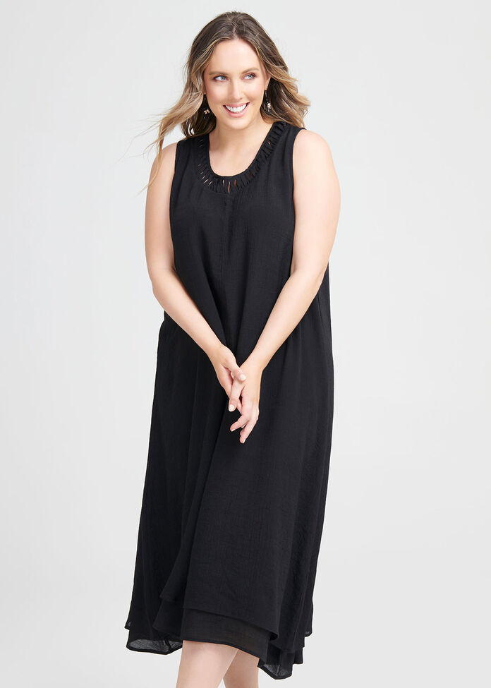 Cross My Heart Maxi Dress, , hi-res