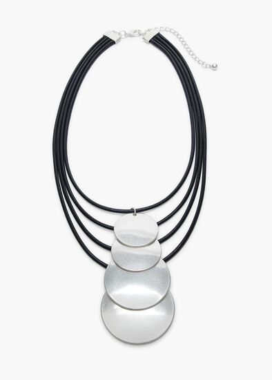 Layered Disc Necklace