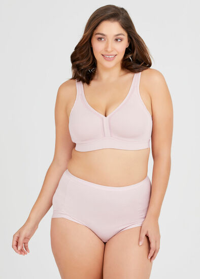 Plus Size Wirefree Cooling Lounge Bra