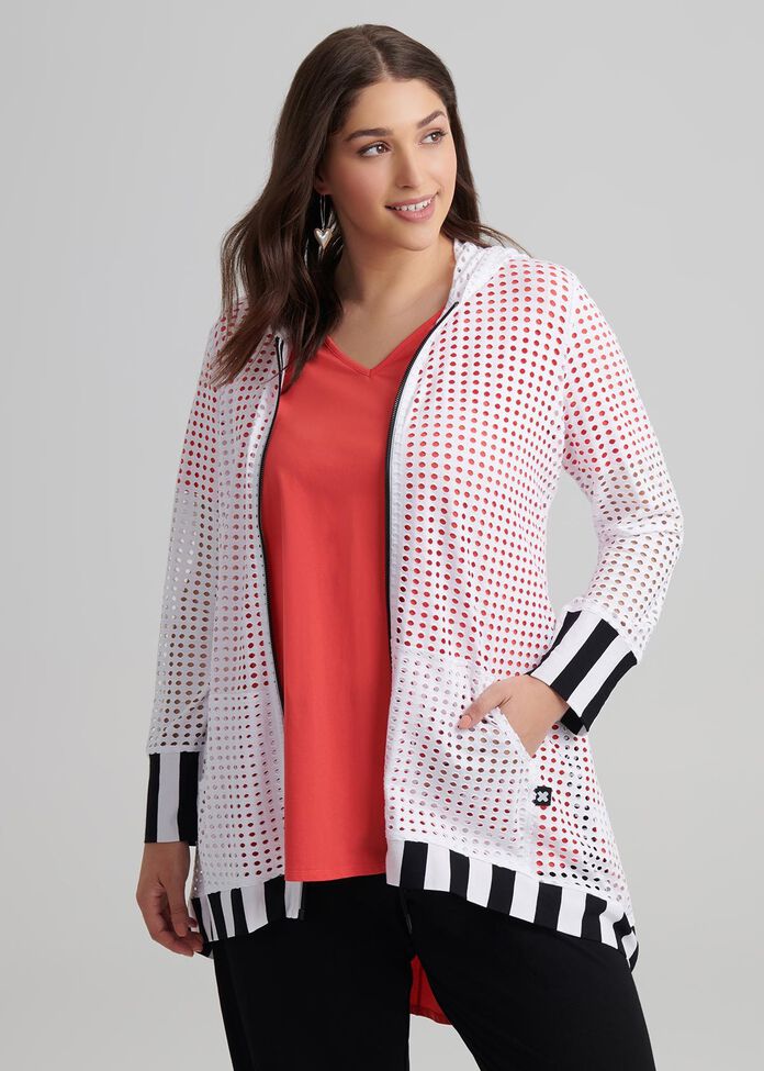 Jadore Mesh Cardi, , hi-res