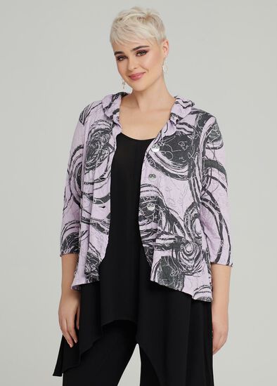 Plus Size Runaround Modal Cardi