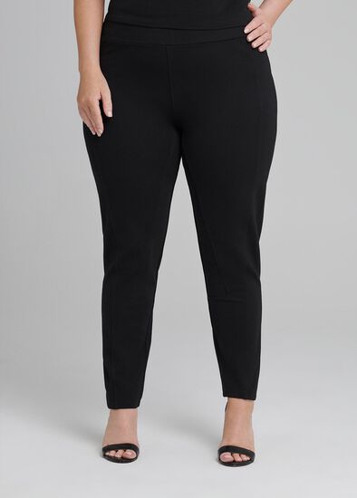 Plus Size Petite Line Up Ponti Pant