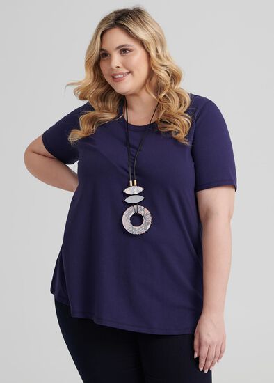 Plus Size Organic Swing Tee