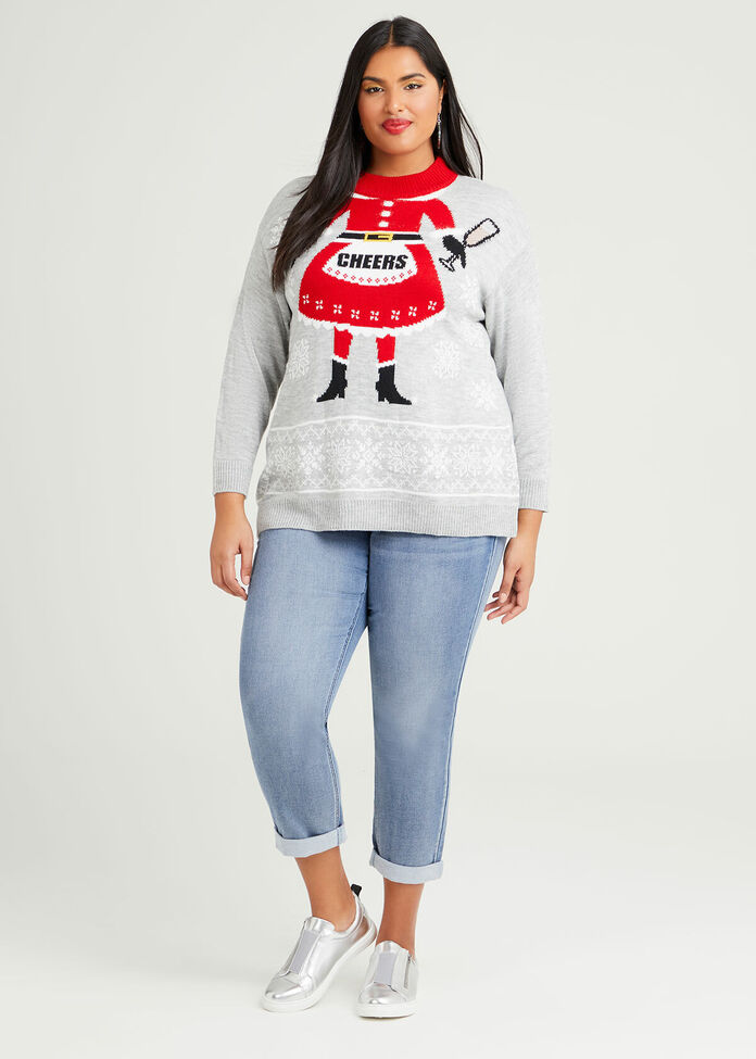 Christmas Mrs Claus Jumper, , hi-res