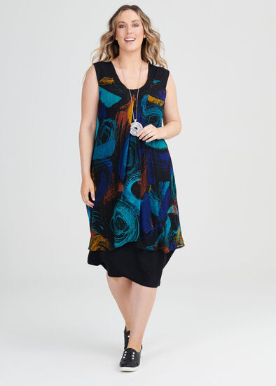 Plus Size Winter Escape Dress