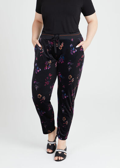 Plus Size Amethyst Velvet Pant