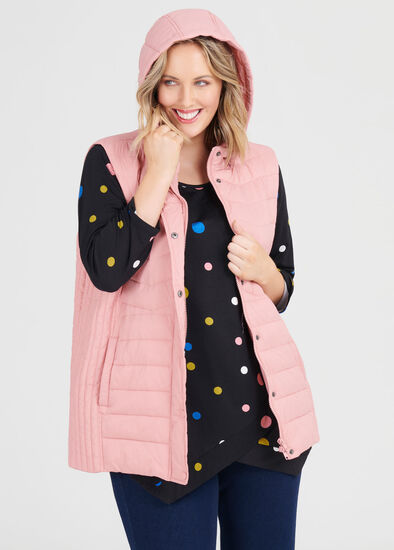 Plus Size Promenade Puffer Vest