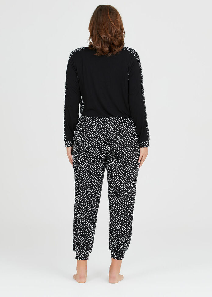 Bamboo Mini Spot Pj Pant, , hi-res