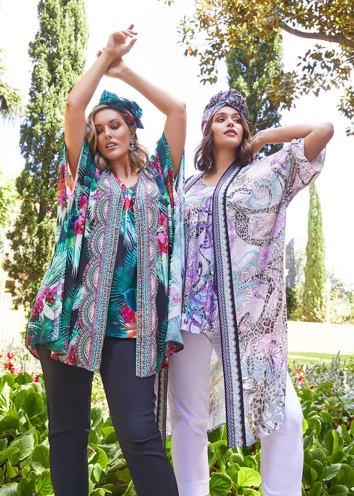 Wategos Viscose Kimono, , hi-res