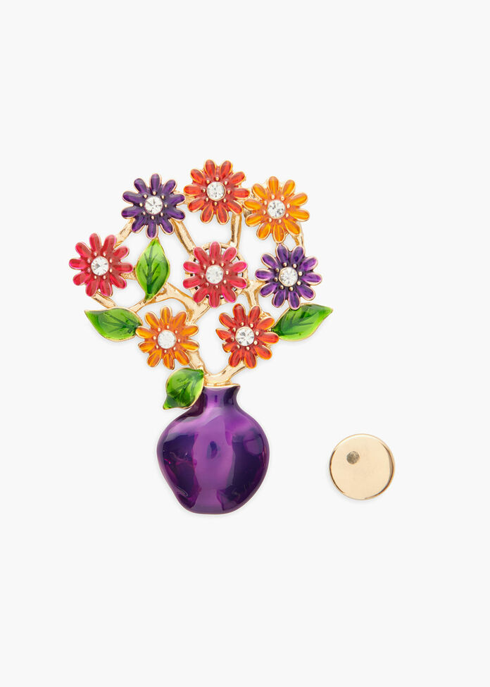 Bright Bunch Brooch, , hi-res