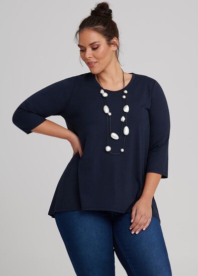 Plus Size Swing Side Panel Top