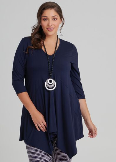 Plus Size Bardot Bamboo Top