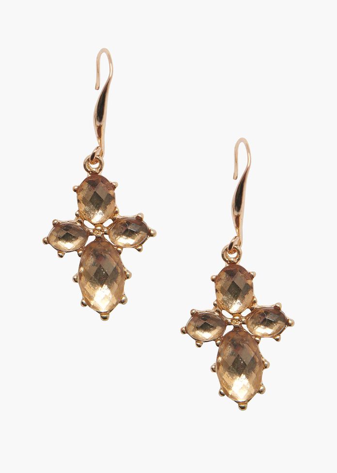 Criss Cross Earrings, , hi-res