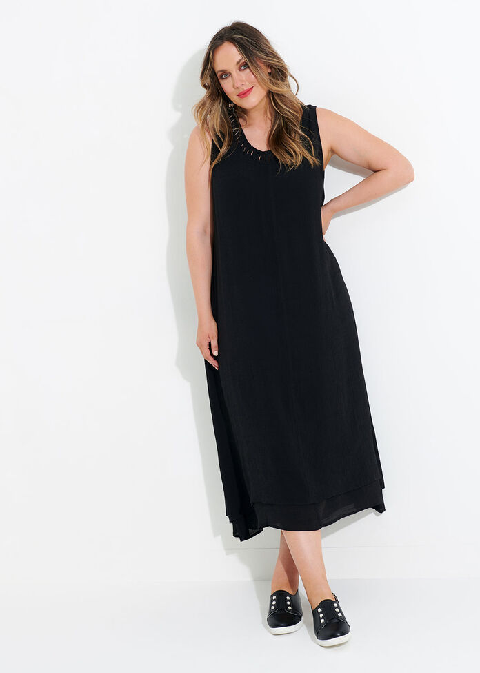 Cross My Heart Maxi Dress, , hi-res