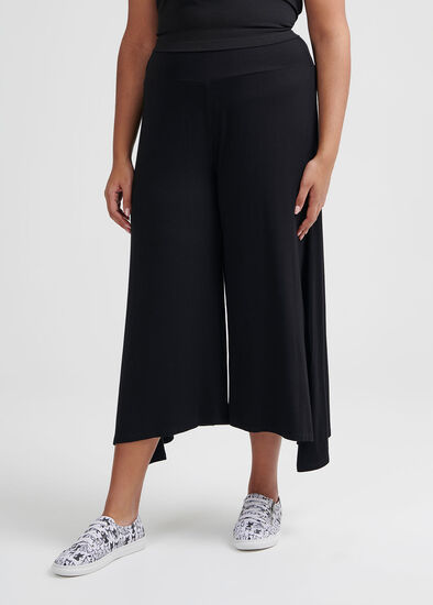 Plus Size Bamboo Asymetrical Pant