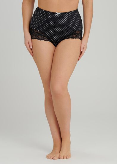 Plus Size Love Spot Brief