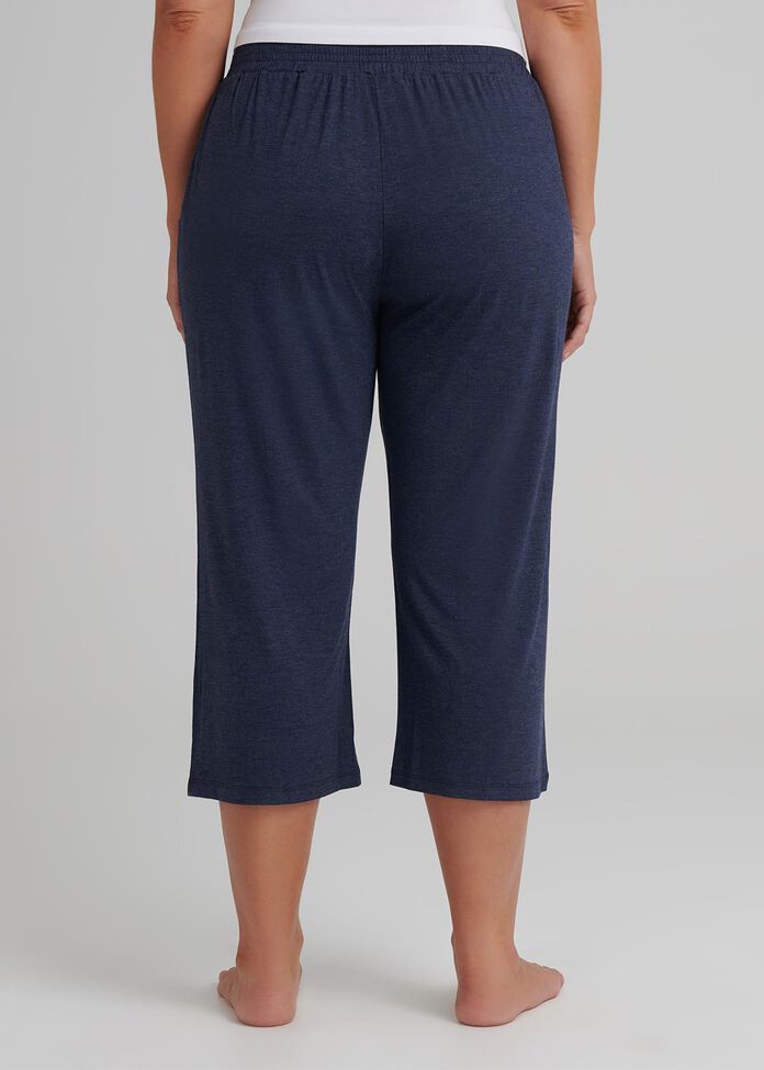 Lounge Bamboo Crop Pant, , hi-res