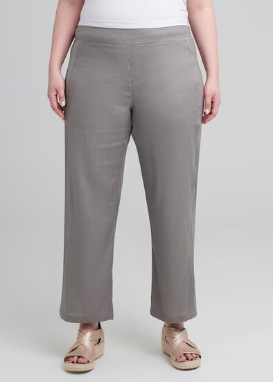 Plus Size Tall Linen Sonoma Pant