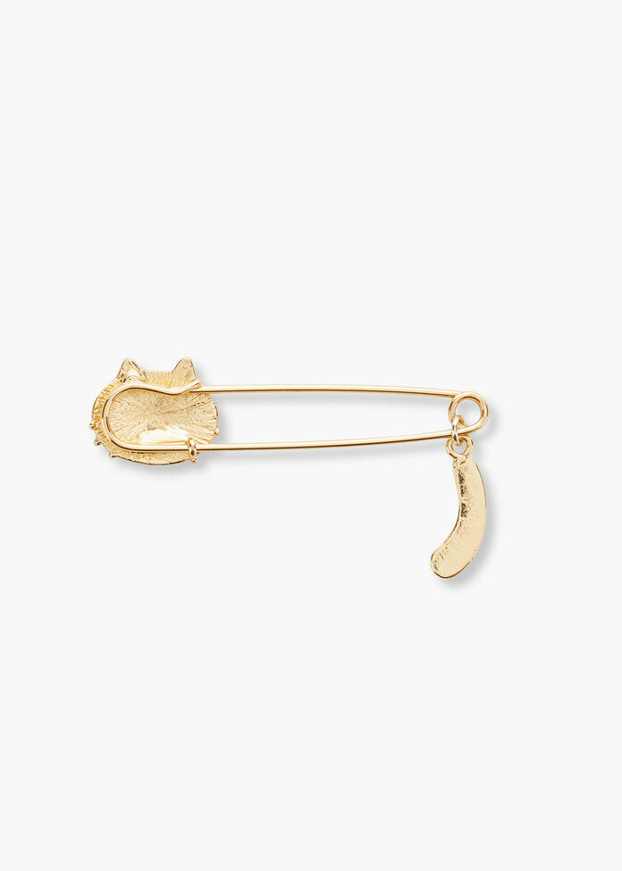 Black Cat Pin, , hi-res