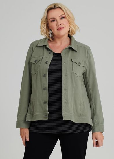 Plus Size The Best Friend Denim Jacket