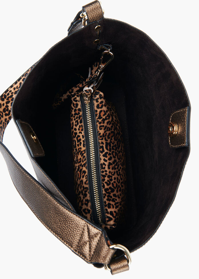 Marli Metallic Animal Bag, , hi-res