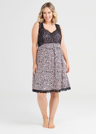 Plus Size Bamboo Wild Nights Nightie