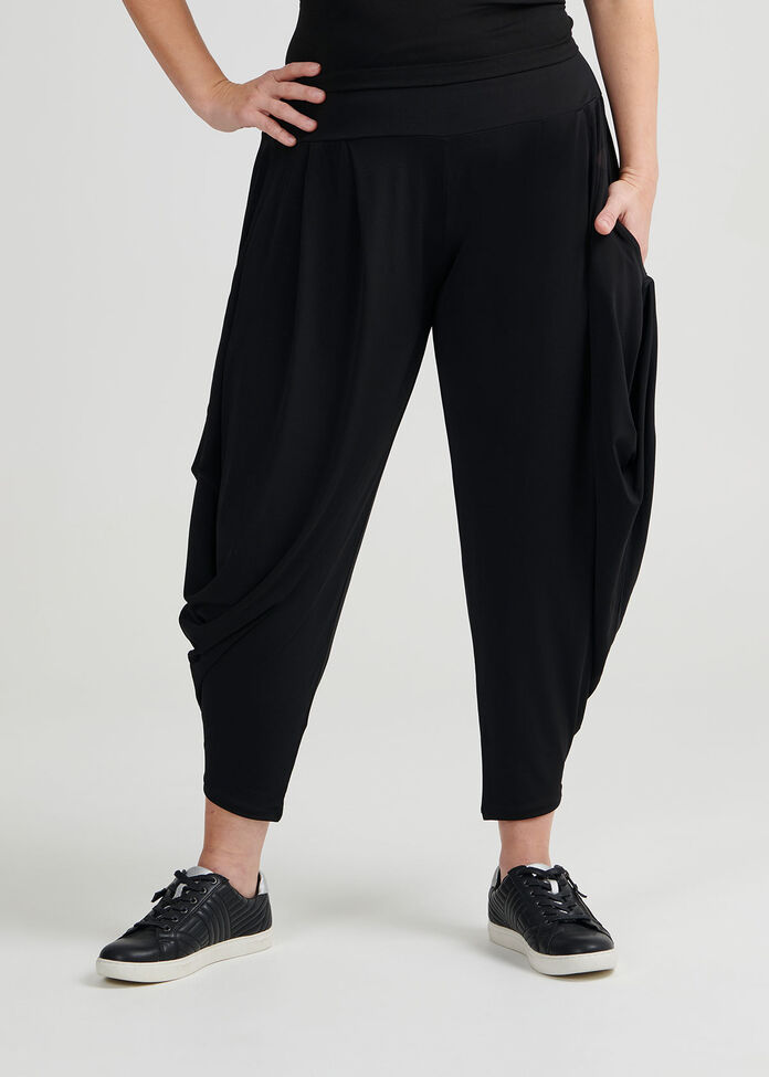 Petite Genie Drape Pant, , hi-res