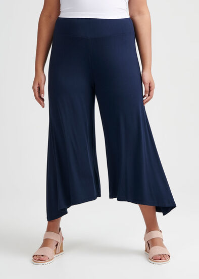 Plus Size Bamboo Asymetrical Pant