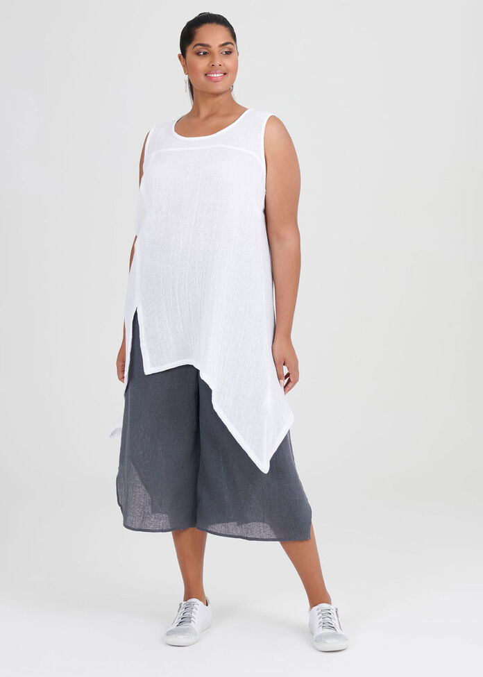 Linen Swansea Tunic, , hi-res