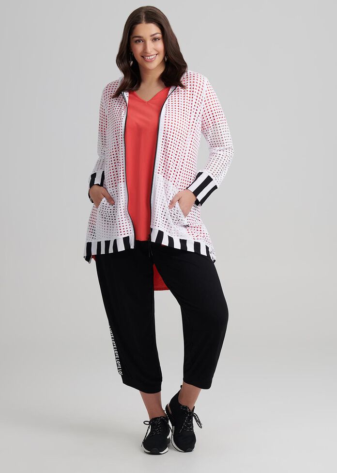 Jadore Mesh Cardi, , hi-res