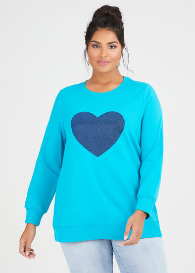 Organic Love Heart Sweat