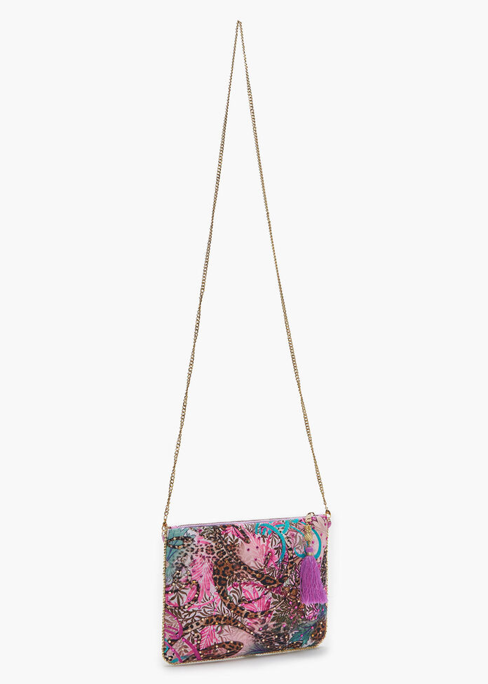 Pastel Paradise Clutch, , hi-res