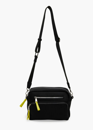 Recycled Neoprene Crossbody Bag