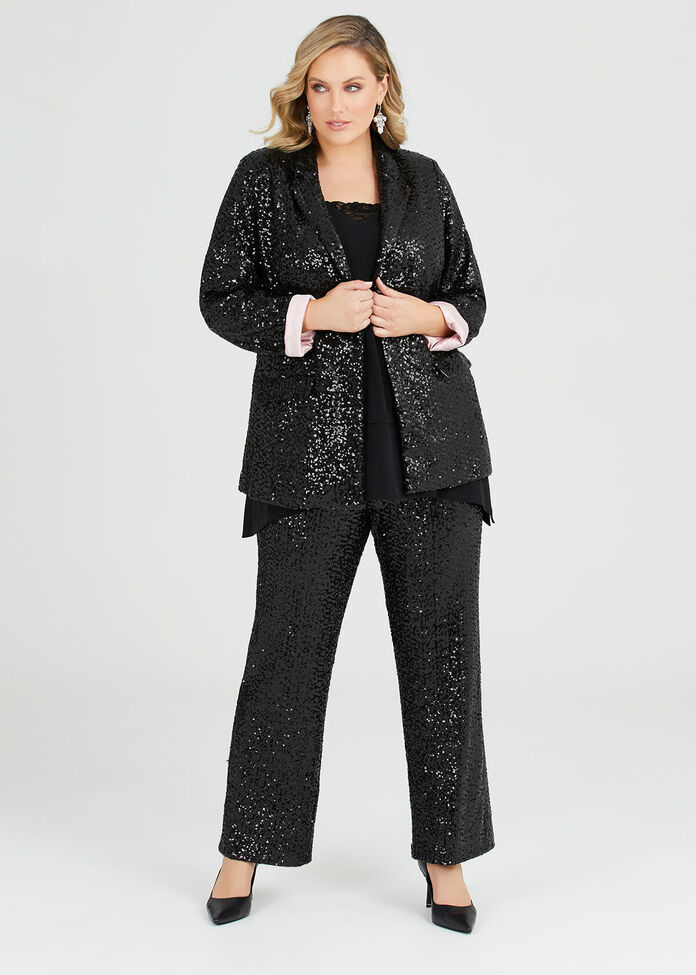 Sparkle Sequin Jacket, , hi-res