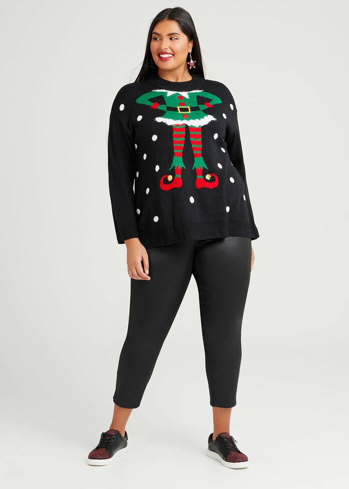 Christmas Elf Jumper, , hi-res