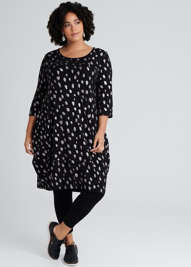 Plus Size You Hit The Spot Dress