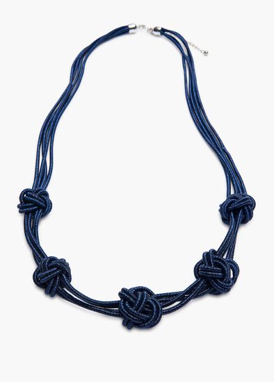 Stop Knot Necklace